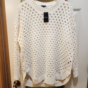 Torrid Women's Cream Sweater